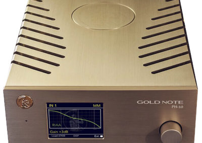 Gold Note Pré-ampli phono PH-10 et Alimentation